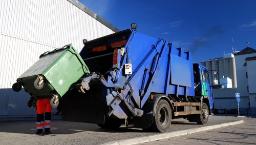 Professionals conducting home clearance in Hitchin