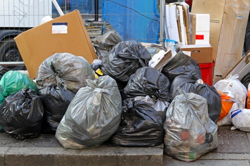 Professional house clearance team at work in Hitchin