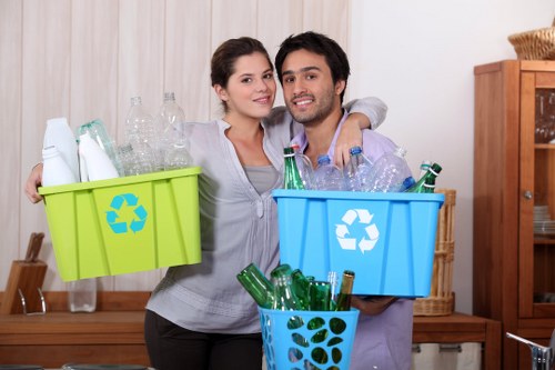 Post-clearance clean-up in Hitchin flat